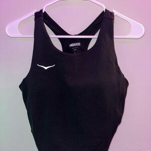 Hoka One One Black Athletic Tank Top